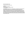 Written Public Comment