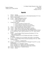 Agenda