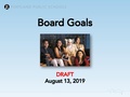Board Goals Draft Slides