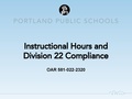 Instructional Hours PowerPoint