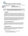 Memorandum of Understanding with the Portalnd Police Bureau