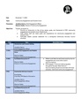 Community Engagement - Agenda and Objectives
