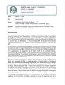 Staff Report, Draft Policy, and Redlined Policy