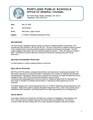 Work Place Harassment Policy - Staff Report, Draft Policy, and Redlined Policy
