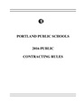 2016 Contracting Rules