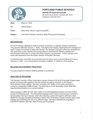Staff Report, Draft Policy, and Redlined Policy