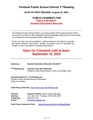 First Reading PACKET_Student Ed Records 2.50.020-P