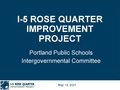 1-5 Rose Quarter Improvement Project Presentation Revised
