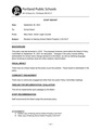 Naming School District Property 2.20.010-P Staff Report