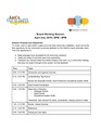 Work Session Agenda