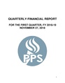 Financial Quarterly Update