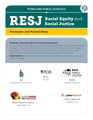 Racial Equity and Social Justice (RESJ) Partners and Strategies Flier