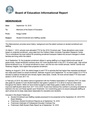 Fall Enrollment and Staffing