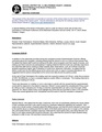 Meeting Overview