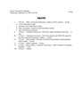 Agenda
