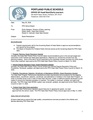 Head Start Cover Letter to Board
