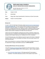 Division 22 Memorandum - October 20, 2020
