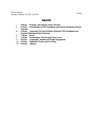 Agenda