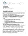 Divisions 22 Report to the Community