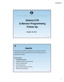 District CTE and Benson Programmiing PowerPoint