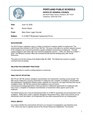 Workplace Harassment Policy Staff Report