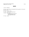 Agenda