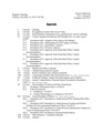 Agenda