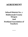 Portland Association of Teachers Contract 2016-2019