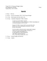 Agenda