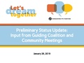 Visioning Process Update