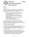 Professional Conduct Between 5.10.064-P Draft 4/26/21