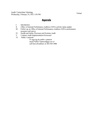 Agenda