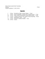 Agenda