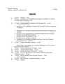 Agenda