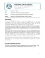 Resolution 6209 - Staff Report - Authorizing the Sale of General Obligation Bonds and Related Matters