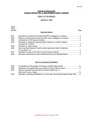 Revised #2 - Index to the Agenda - Business Agenda & Items for Individual Consideration