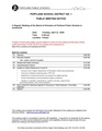 Public Meeting Notice