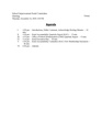Agenda