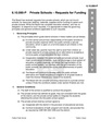 6.10.090-P Private Schools – Requests for Funding