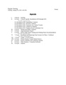 Agenda