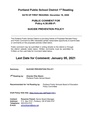 4.30.050-P Student Suicide Prevention Policy