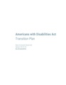 ADA Draft Transition Plan - 01/04/2021