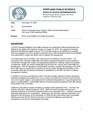 Staff Report - BAC Appointees