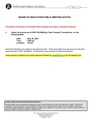 Public Notice
