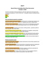 2020-2021 Policy Committee priorities