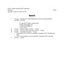 Agenda