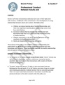 Proposed Policy - Professional Conduct Between Adults and Students 5.10.064-P