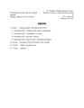 Agenda