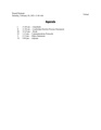 Agenda