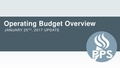 Budget PowerPoint